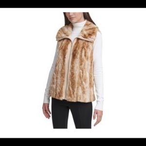 Calvin Klein Faux Fur Vest